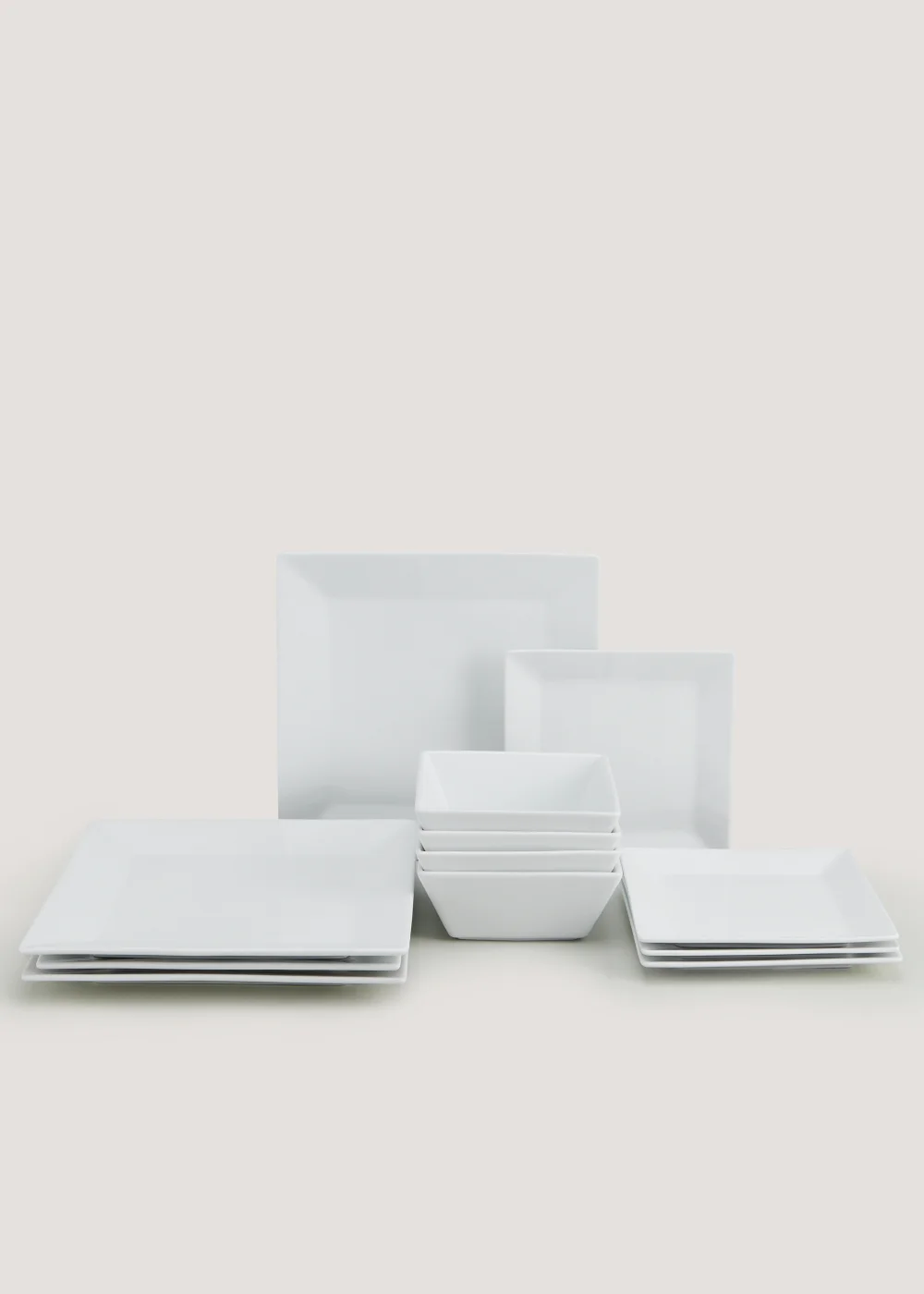 12 Piece Chicago Square Dinner Set Image 2