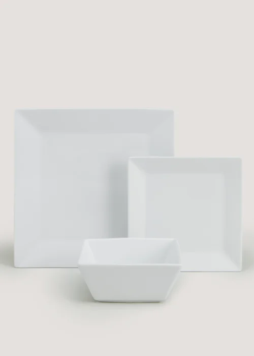 12 Piece Chicago Square Dinner Set Image 1
