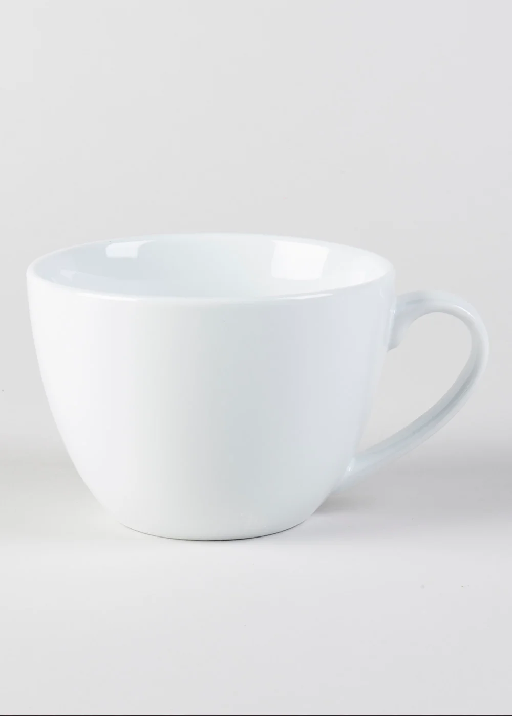 White Cappuccino Mug (13cm) Image 1