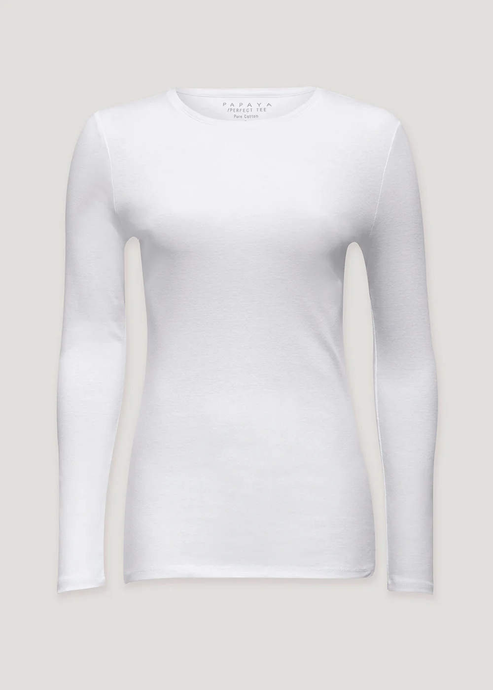 White Long Sleeve T-Shirt - 8 Image 5