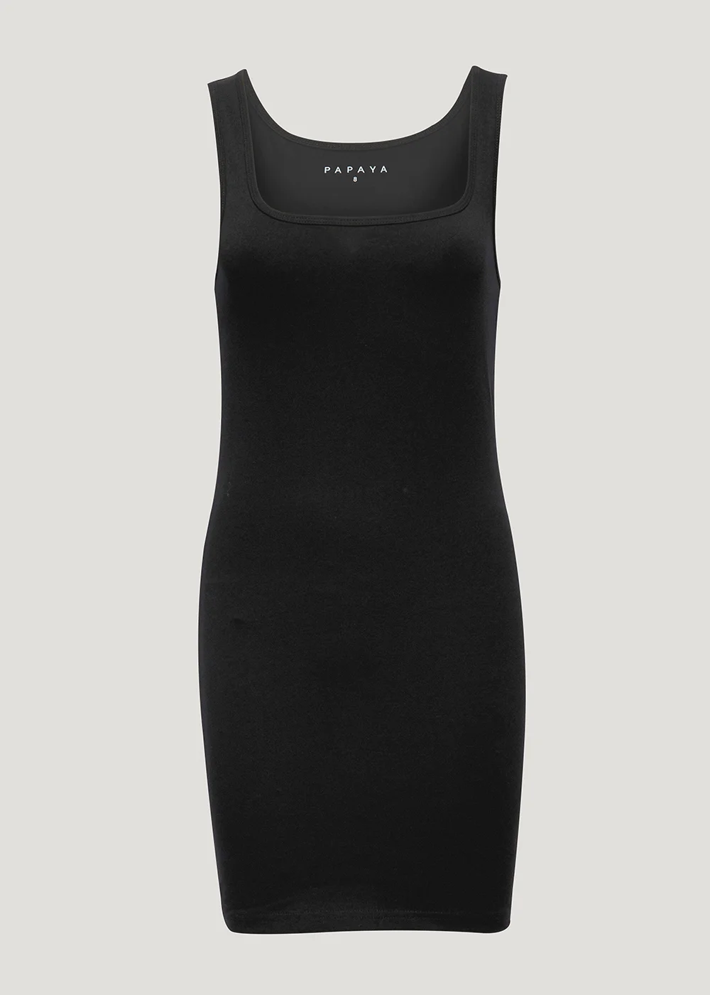 Black Essential Longline Vest Top - 8 Image 5