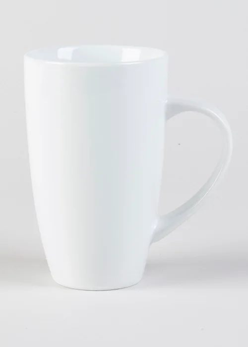 White Latte Mug (14cm) Image 1