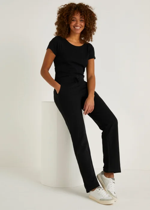 Black Essential Joggers - XS Image 2