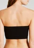 Black Seam Free Strapless Bra - S Image 2