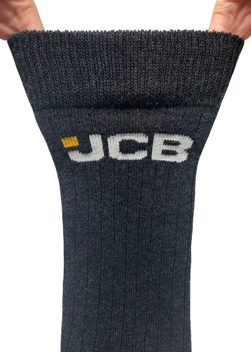 3 Pack JCB Work Socks - 6-11 Image 2