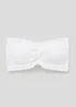 White Seam Free Strapless Bra - S Image 3
