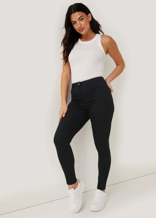 Kimmy Black Skinny Jeans - 8/L29 Image 1