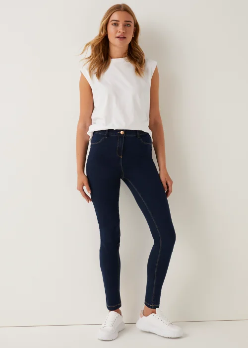 Kimmy Dark Wash Skinny Jeans - 8/L29 Image 4