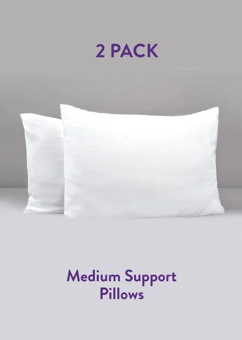 Slumberdown Full & Perfectly Bouncy Pillow Pair Image 2