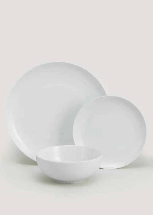 12 Piece Porcelain Dinner Set Image 1