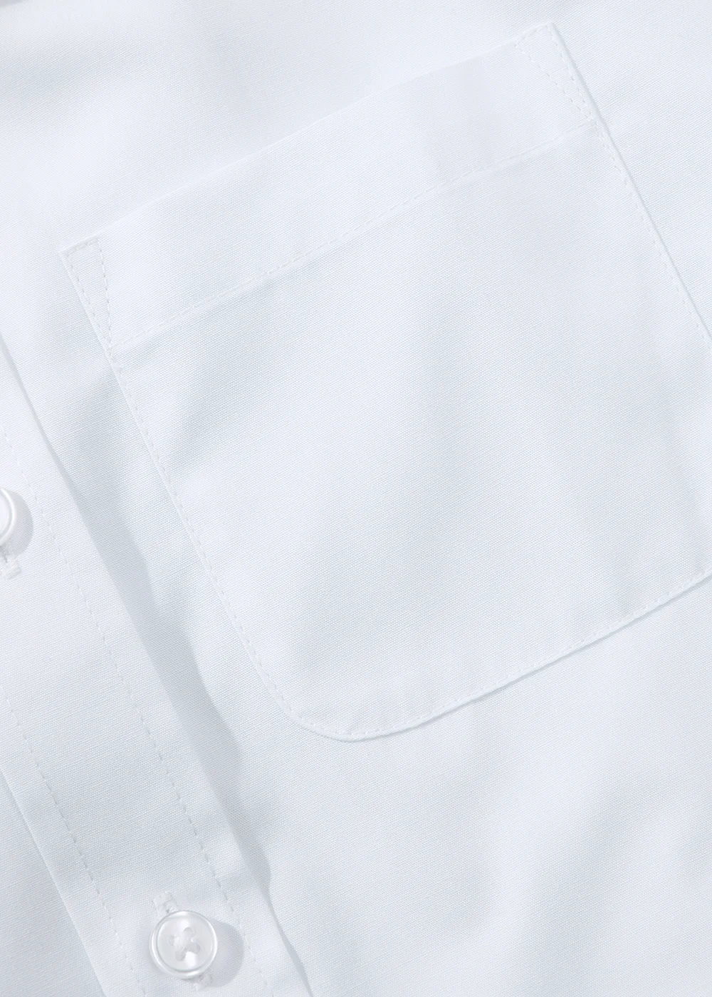 Boys 2 Pack White Short Sleeve School Shirts (4-16yrs) - 4 Yrs Image 2