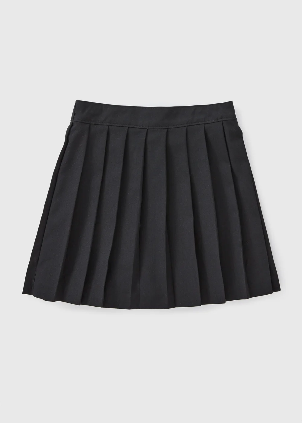 Girls Black Pleated School Skirt (8-16yrs) - 9 Yrs Image 1