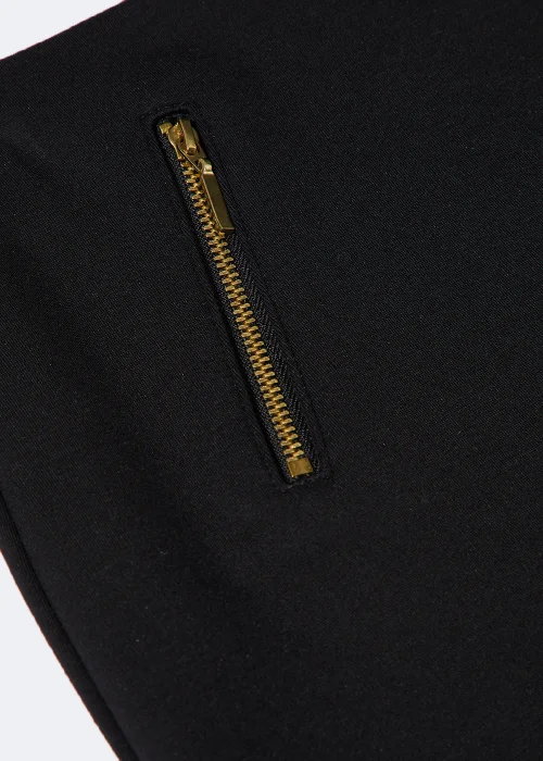 Girls Black Asymmetric School Skirt (8-16yrs) - 8 Yrs Image 2