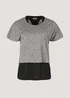 Souluxe Grey 2 in 1 Sports Top - Small Image 4