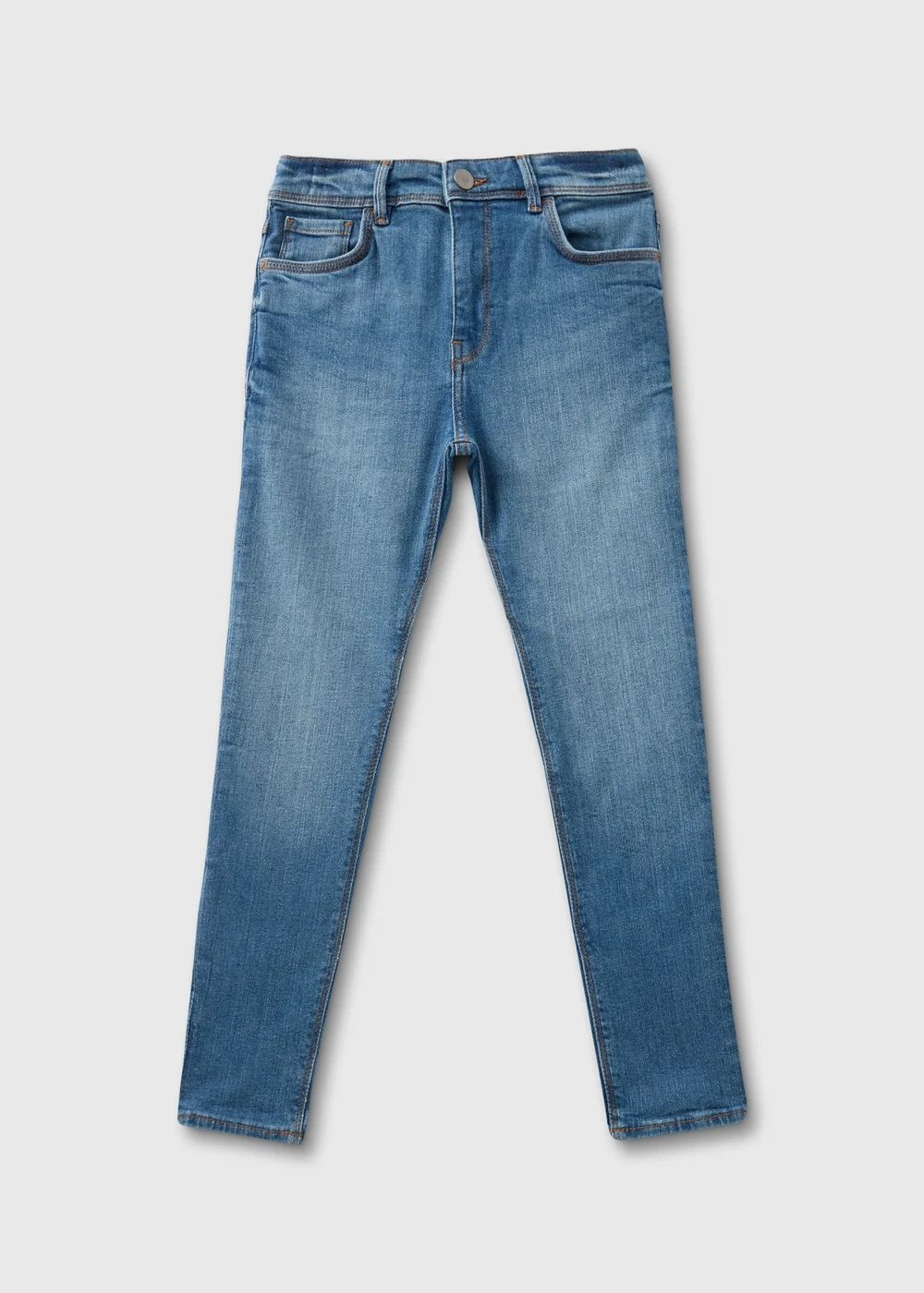 Boys Blue Stretch Skinny Jeans (4-16yrs) - Age 14 Years Image 1