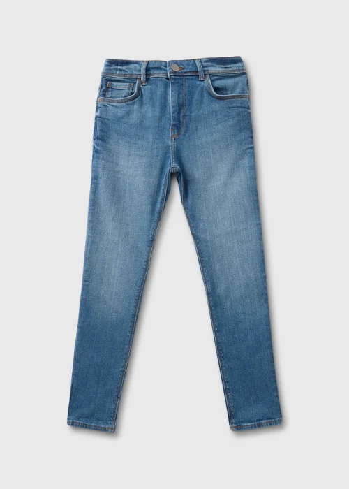 Boys Blue Stretch Skinny Jeans (4-16yrs) - Age 14 Years Image 1