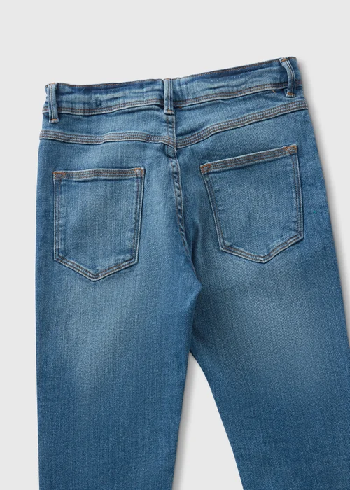 Boys Blue Stretch Skinny Jeans (4-16yrs) - Age 14 Years Image 2