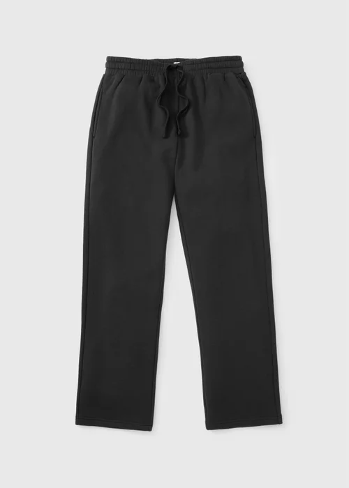 Black Essential Straight Fit Joggers - XS Image 3