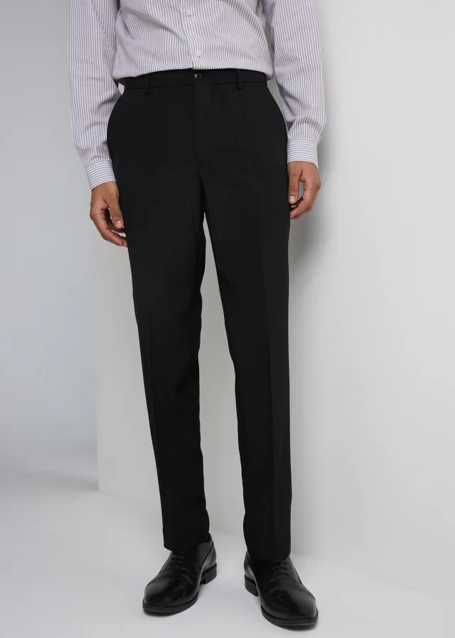 Taylor & Wright Panama Black Tailored Fit Suit Trousers