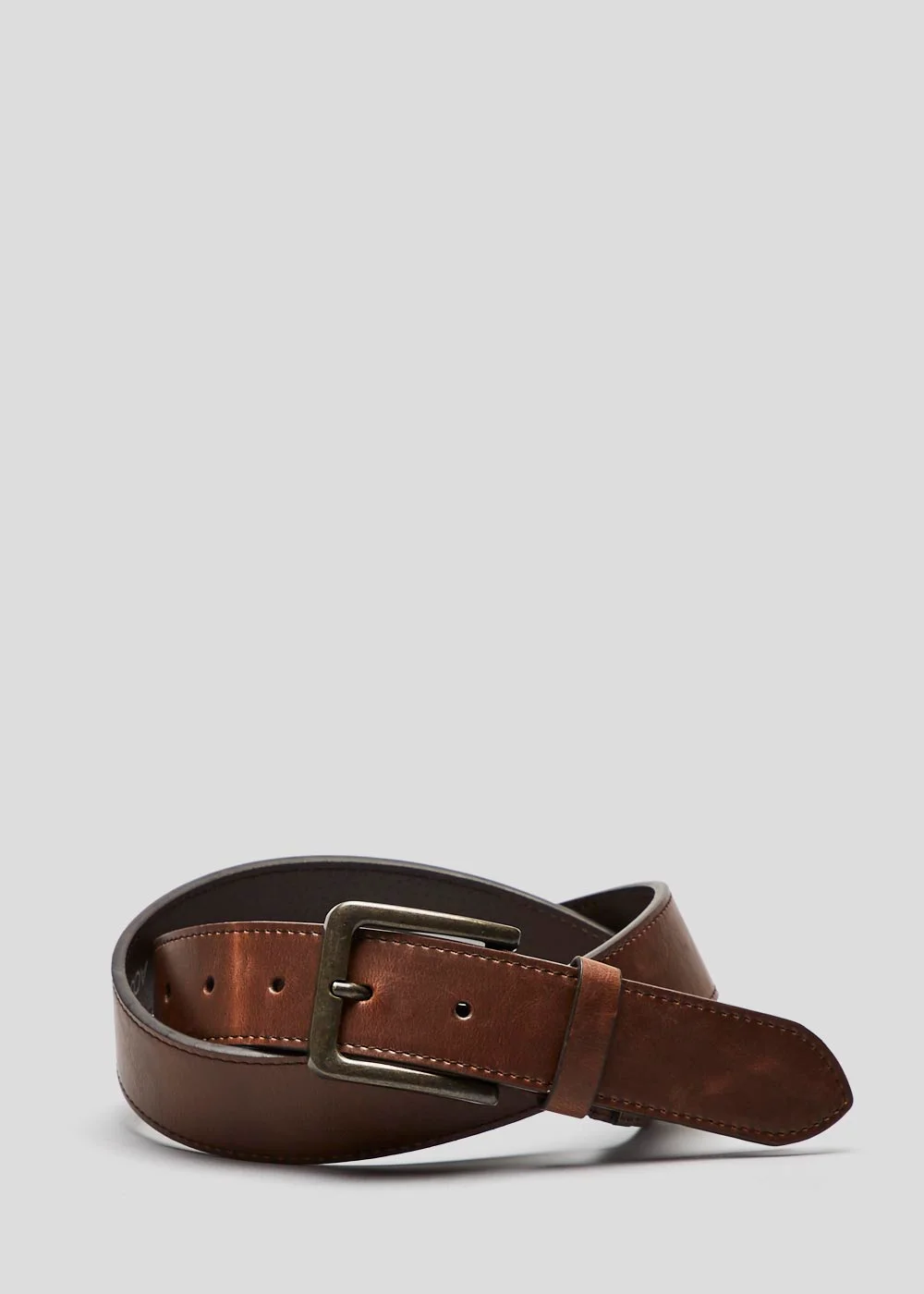 Brown Stretch Waist Belt - S Image 1