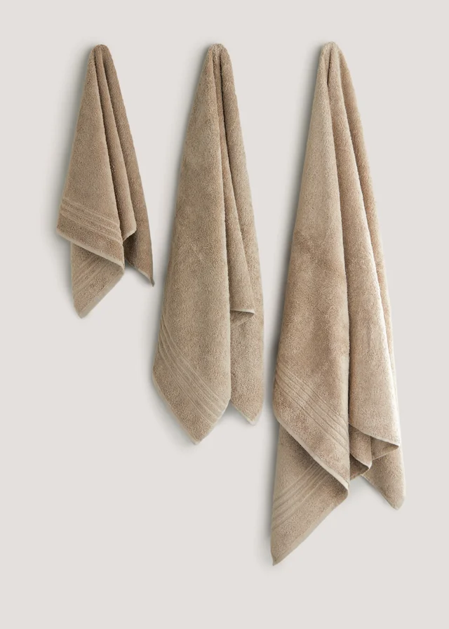 Biscuit 100% Egyptian Cotton Towels