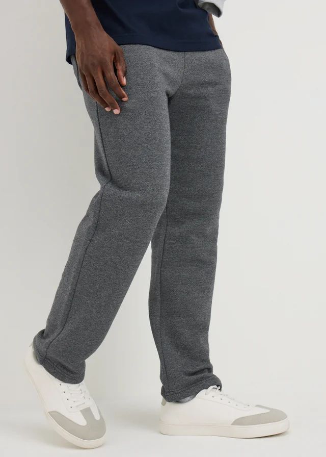 Grey Essential Straight Fit Joggers