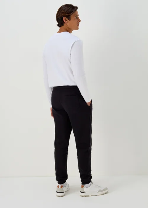 Black Essential Cuffed Joggers - XS Image 2