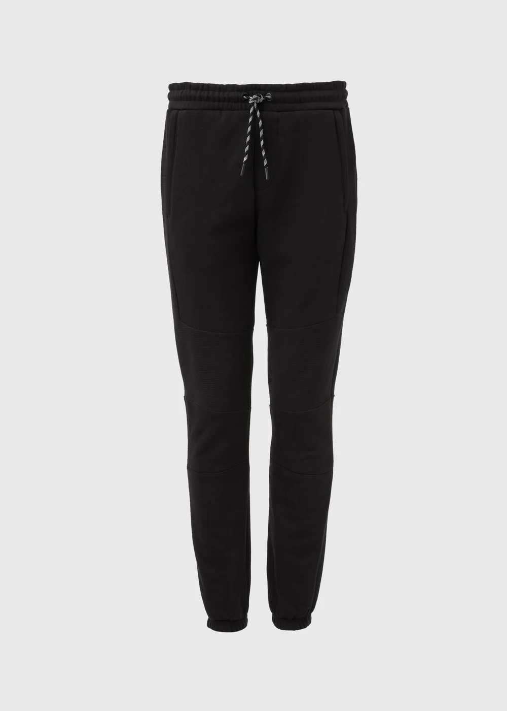 US Athletic Black Cuffed Military Joggers - Large Image 5