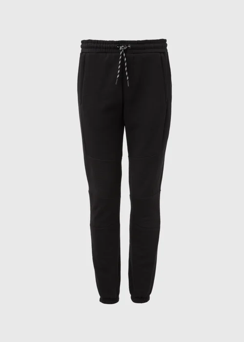 US Athletic Black Cuffed Military Joggers - Large Image 5