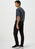 US Athletic Black Cuffed Military Joggers - Large Image 2