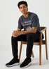 US Athletic Black Cuffed Military Joggers - Large Image 4