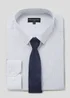 Taylor & Wright Slim Fit Shirt & Tie Set - 15 Collar Image 2