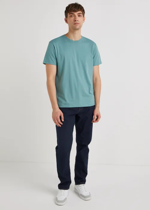 Rinse Wash Stretch Slim Fit Jeans - 30 Waist Regular Image 1