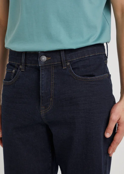 Rinse Wash Stretch Slim Fit Jeans - 30 Waist Regular Image 3