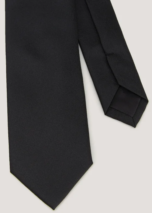 Taylor & Wright Plain Skinny Tie Image 2