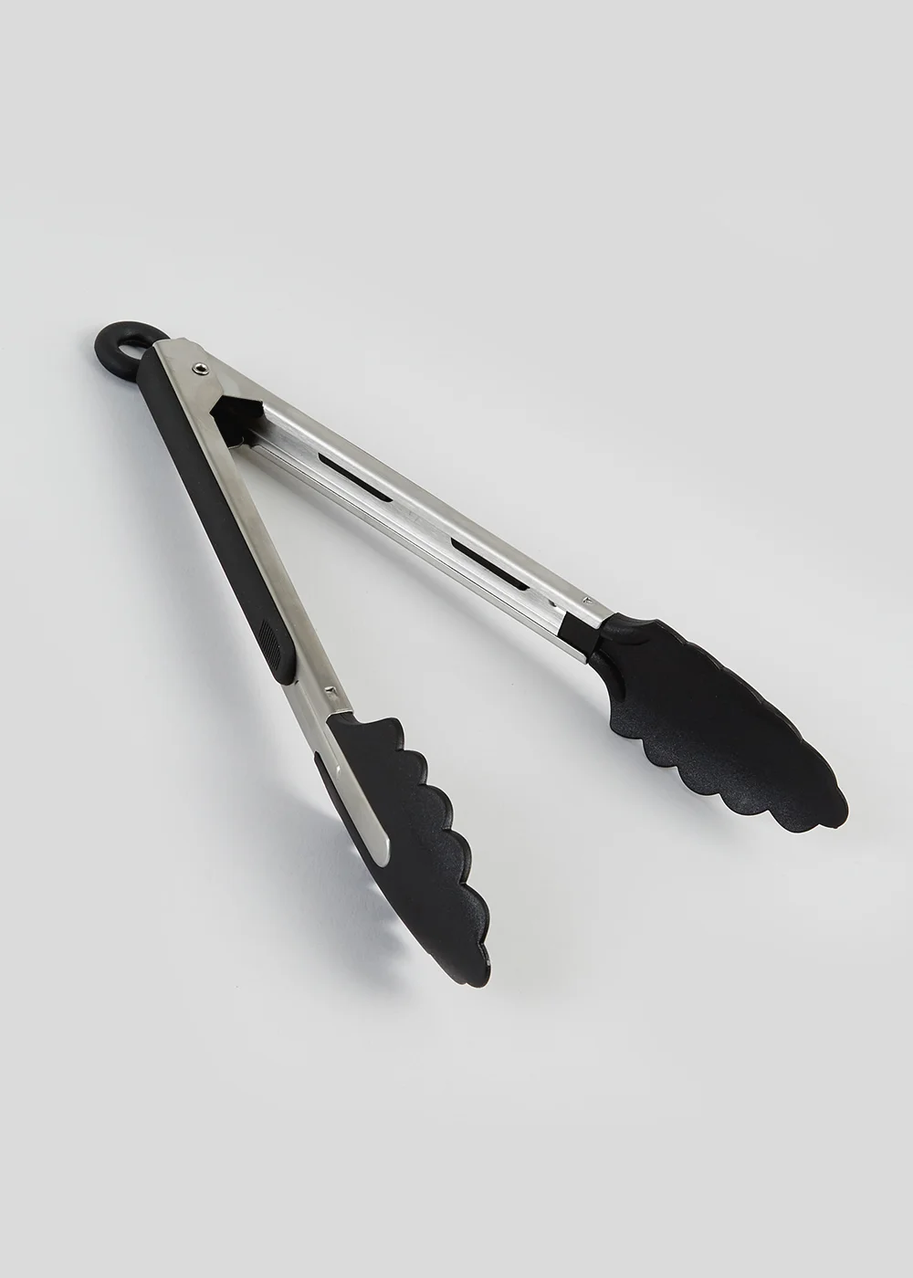 Black Kitchen Tongs Image 1