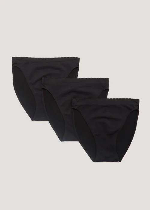 3 Pack Seamless High Leg Knickers - XL Image 4