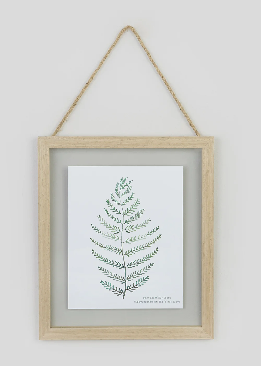 Hanging Wooden Frame (11inch x 13inch) Image 1