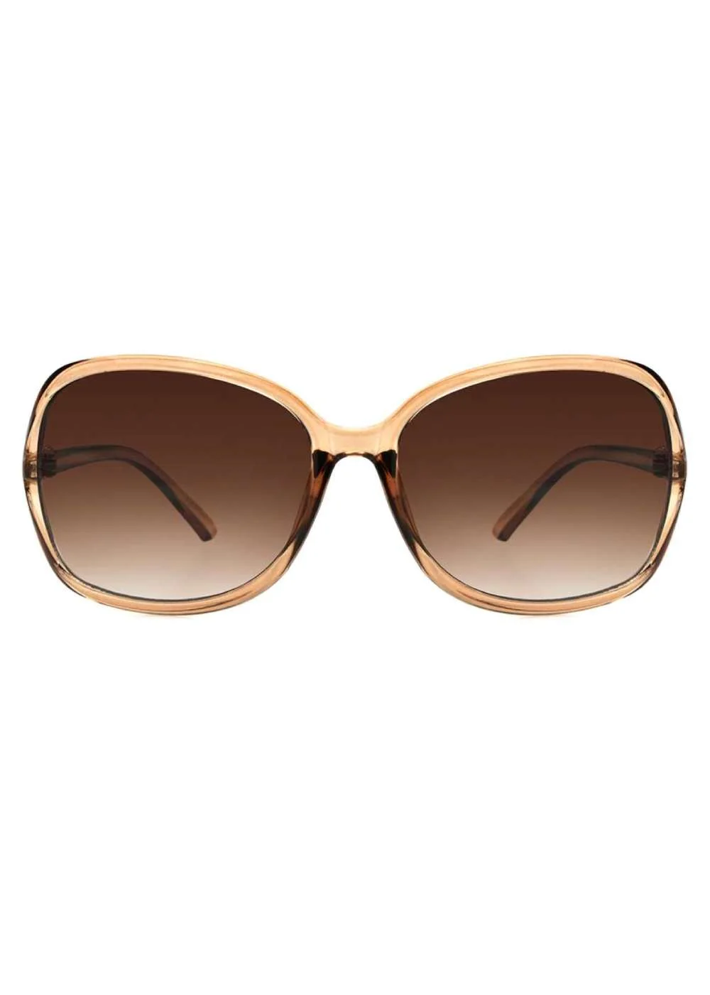 Foster Grant Diamante Rectangle Frame Sunglasses - One Size Image 1