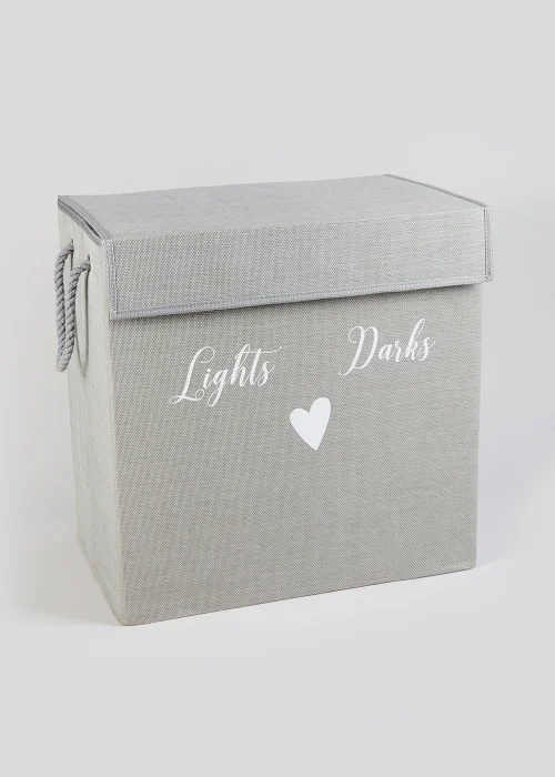 Lights & Darks Section Laundry Basket Image 1