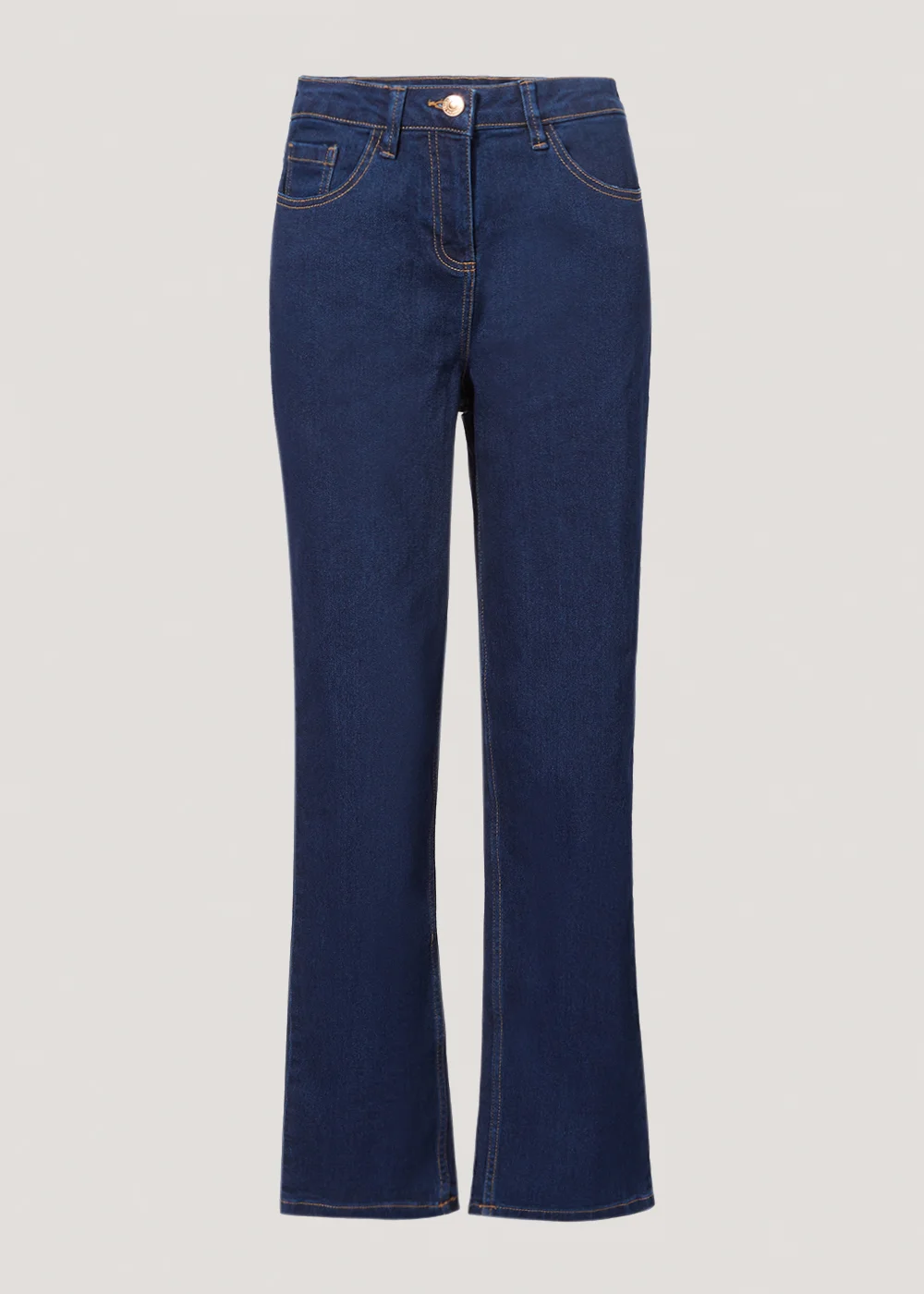 Grace Dark Wash Straight Fit Jeans - 8/L29 Image 2