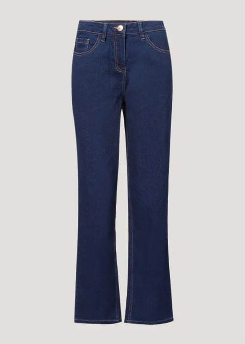 Grace Dark Wash Straight Fit Jeans - 8/L29 Image 2