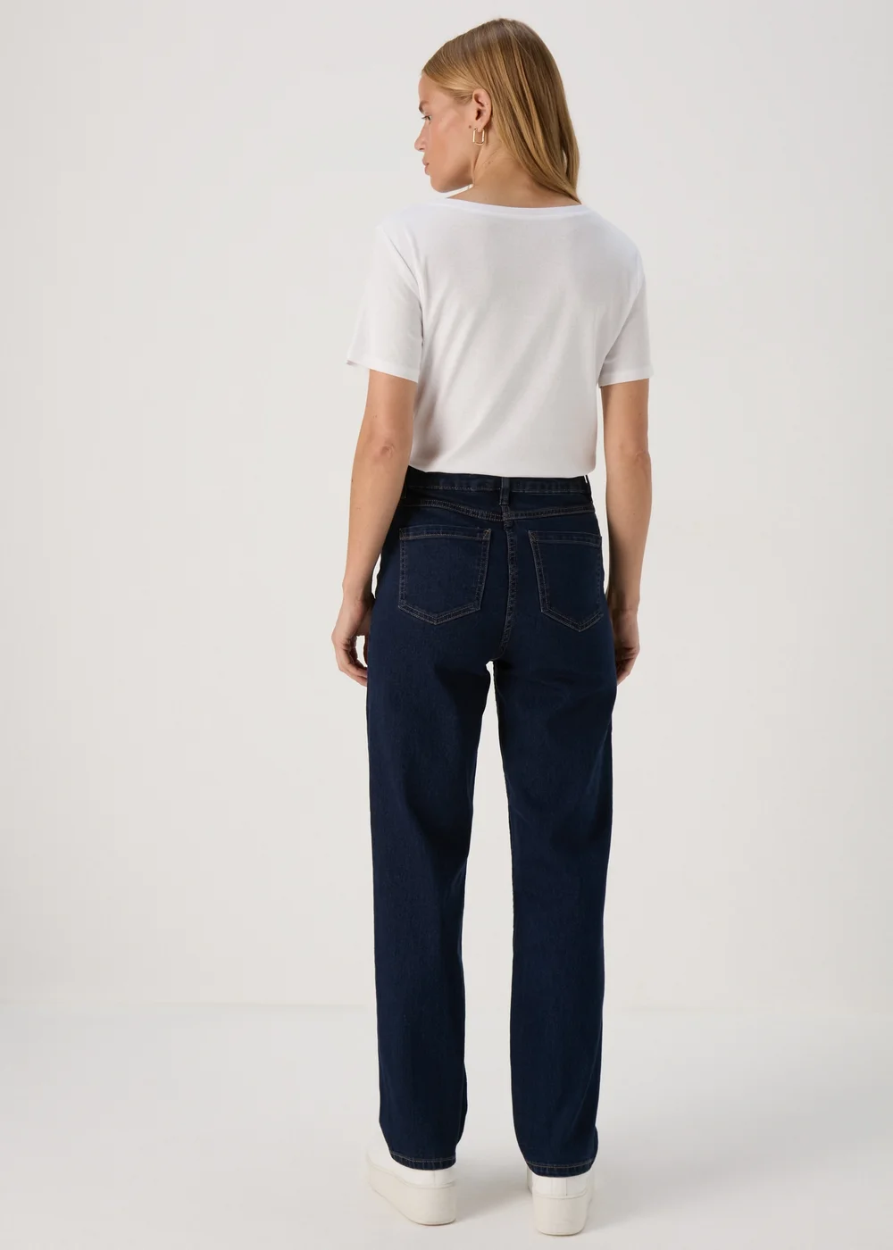 Grace Rinse Wash Straight Fit Jeans - 8/L29 Image 2