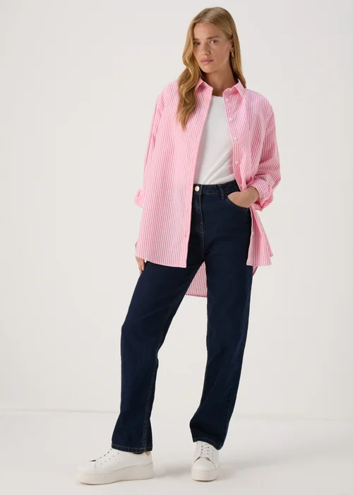 Grace Rinse Wash Straight Fit Jeans - 8/L29 Image 4