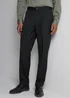 Taylor & Wright Black Regular Fit Flexi Waist Trousers - 30 Waist 29 Leg Image 1