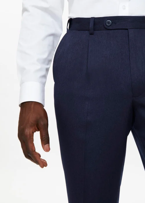 Taylor & Wright Brushed Twill Flexi Waist Trousers - 30 Waist 29 Leg Image 4