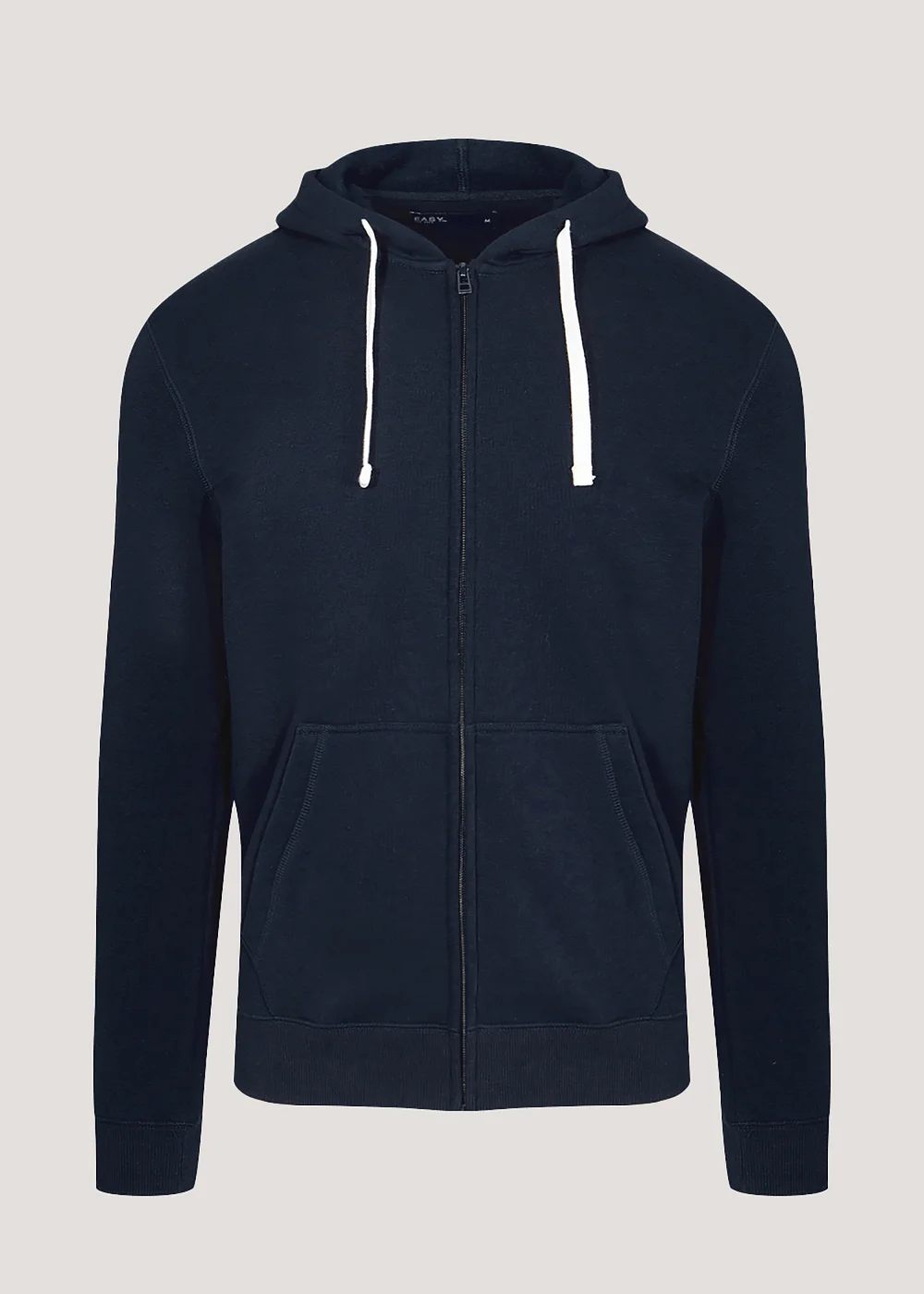Navy Zip Up Hoodie - S Image 4
