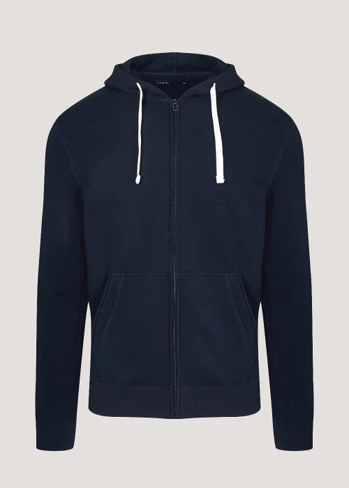 Navy Zip Up Hoodie - S Image 4