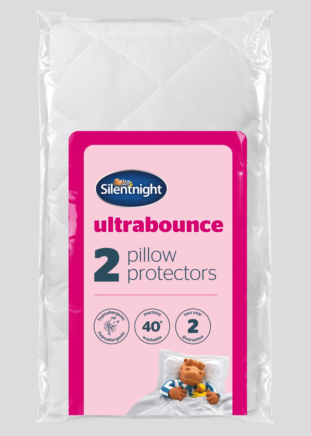 Silentnight Ultrabounce Pillow Protector Pair Image 1