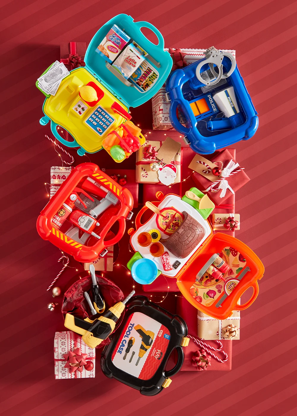 Kids Toy Drill Set (25cm x 25cm x 8cm) Image 4